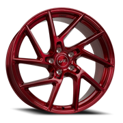Luxxx LFF 02-Leon 20x9 +18 5x115mm 73.1mm Brushed Roja Red