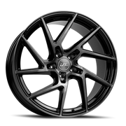 Luxxx LFF 02-Leon 20x9 +20 5x120mm 73.1mm Brushed Titanium Black
