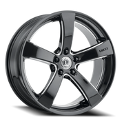 Luxxx LE 1 20x10 +29 5x114.3mm 73.1mm Gloss Black Milled