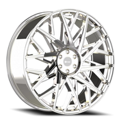 Eclipse 101 20x8.5 +38 5x114.3mm 73.1mm Chrome