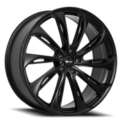 Eclipse 106 20x8.5 +38 5x114.3mm 73.1mm Satin Black