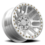 Vision 111 FBL 18x9 -12 6x165.1mm 108mm Polished Polished Ring