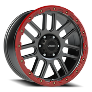 Vision 111 20x9 +18 6x135mm 86.87mm Anthracite Red Simulated Beadlock