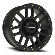 Vision 111 20x9 +10 8x180mm 124.2mm Matte Black