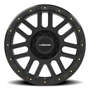 Vision 111 20x9 +10 8x180mm 124.2mm Matte Black