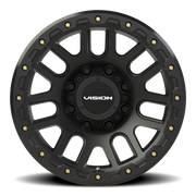Vision 111 17x9 -12 8x165.1mm 125.2mm Matte Black
