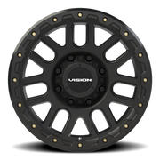 Vision 111 18x9 +18 8x165.1mm 125.2mm Matte Black