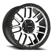 Vision 111 20x9 +18 5x150mm 110.2mm Matte Black Machined Face