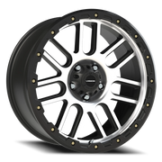 Vision 111 20x9 +0 5x127mm 78.1mm Matte Black Machined Face