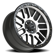 Vision 111 20x9 +0 5x127mm 78.1mm Matte Black Machined Face