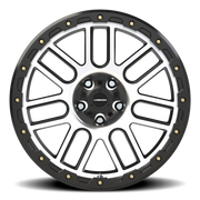 Vision 111 20x9 +0 5x127mm 78.1mm Matte Black Machined Face