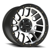Vision 111 17x9 -12 5x127mm 71.5mm Matte Black Machined Face