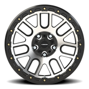 Vision 111 17x9 -12 5x127mm 71.5mm Matte Black Machined Face