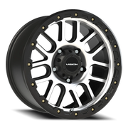 Vision 111 18x9 +18 5x150mm 110.2mm Matte Black Machined Face