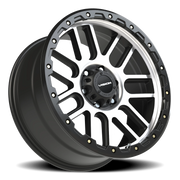Vision 111 20x9 +12 6x139.7mm 78.1mm Matte Black Machined Face