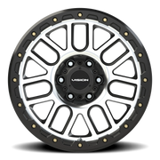 Vision 111 18x9 +0 6x139.7mm 106.2mm Matte Black Machined Face