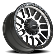 Vision 111 20x9 +10 8x180mm 124.2mm Matte Black Machined Face