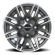 Vision 112 12x7 +3 4x110mm 86mm Gunmetal Machined Face