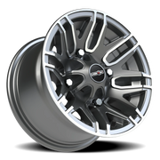 Vision 112 12x7 +3 4x136mm 110.5mm Gunmetal Machined Face