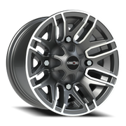 Vision 112 12x7 +3 4x156mm 131.1mm Gunmetal Machined Face