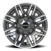 Vision 112 12x7 +3 4x156mm 131.1mm Gunmetal Machined Face