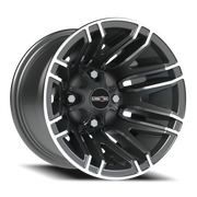 Vision 112 12x8 -61 4x110mm 86mm Gunmetal Machined Face