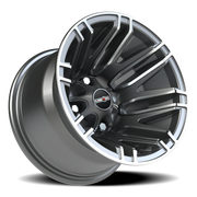 Vision 112 12x8 -10 4x110mm 86mm Gunmetal Machined Face