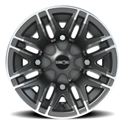Vision 112 12x8 -10 4x156mm 131.1mm Gunmetal Machined Face
