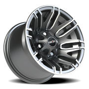 Vision 112 12x8 -10 4x101.6mm 69.85mm Gunmetal Machined Face