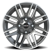 Vision 112 14x7 +3 4x110mm 86mm Gunmetal Machined Face