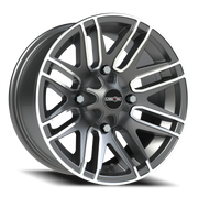 Vision 112 14x7 +3 4x136mm 110.5mm Gunmetal Machined Face