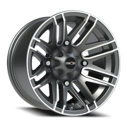 Vision 112 14x8 -10 4x110mm 86mm Gunmetal Machined Face