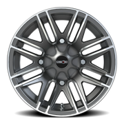 Vision 112 14x8 -10 4x110mm 86mm Gunmetal Machined Face
