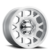 Ultra 114 The Chief 18x9 +1 6x139.7mm 106.1mm Machined Silver