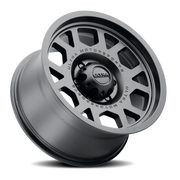 Ultra 114 The Chief 17x9 +1 6x139.7mm 106.1mm Satin Black Satin Clear Coat