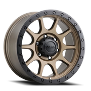 Ultra 115 The General 17x9 +1 6x135mm 87mm Satin Bronze Satin Black Lip-Satin Clear Coat