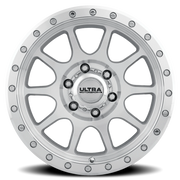 Ultra 115 The General 20x9 +1 6x135mm 87mm Machined Silver