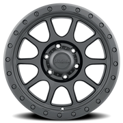 Ultra 115 The General 17x9 +1 5x127mm 78mm Satin Black Satin Clear Coat