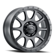 Ultra 115 The General 20x9 +1 6x135mm 87mm Satin Black Satin Clear Coat