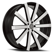 Velocity VW12A 18x8 +35 5x114.3mm 73.1mm Black Machined