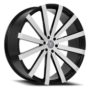 Velocity VW12B 28x10 +25 6x139.7mm 78.1mm Black Machined