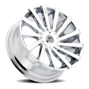Luxxx Alloys 13 22x8.5 +30 5x114.3mm 74.1mm Chrome
