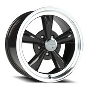 Vision 141 17x8 +19 5x120.65mm 87.1mm Gloss Black Machined Lip