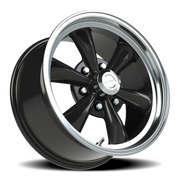 Vision 141 17x8 +19 6x139.7mm 78.1mm Gloss Black Machined Lip