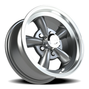 Vision 141 15x7 +6 5x114.3mm 83mm Gunmetal Machined Lip