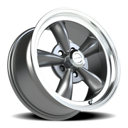 Vision 141 17x8 +0 5x114.3mm 83mm Gunmetal Machined Lip