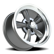 Vision 141 17x9 +0 5x120.65mm 83mm Gunmetal Machined Lip