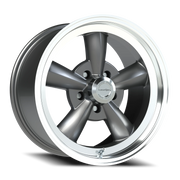Vision 141 17x9 +25 5x114.3mm 83mm Gunmetal Machined Lip