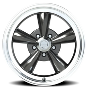 Vision 141 17x9 +0 5x127mm 83mm Gunmetal Machined Lip