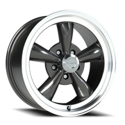 Vision 141 17x9 +25 5x127mm 83mm Gunmetal Machined Lip